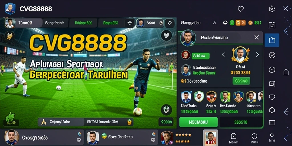 Tampilan gameplay menarik dari aplikasi Sportsbook CVG8888.