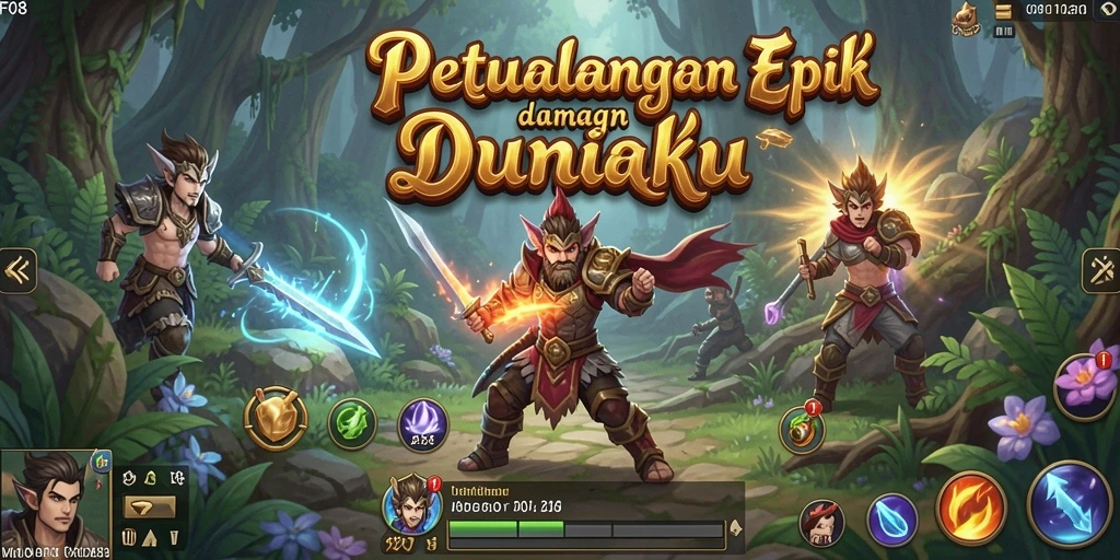 Gameplay mengasyikkan dengan grafis menakjubkan di F08.