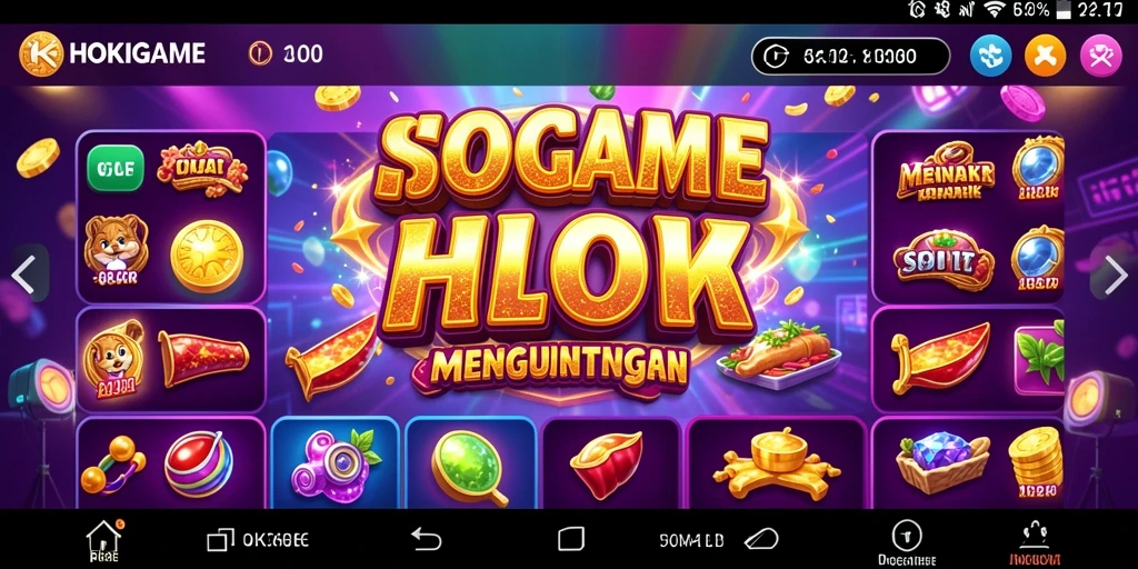 Gameplay Slot HOKIGAME yang seru dan mengasyikkan.