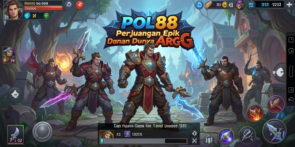 Gameplay POL88 menampilkan pertempuran epik dan dunia yang menawan.