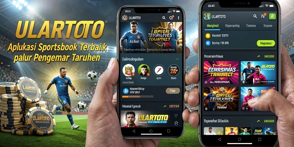 Tampilan utama ULARTOTO menunjukkan berbagai pilihan taruhan olahraga.